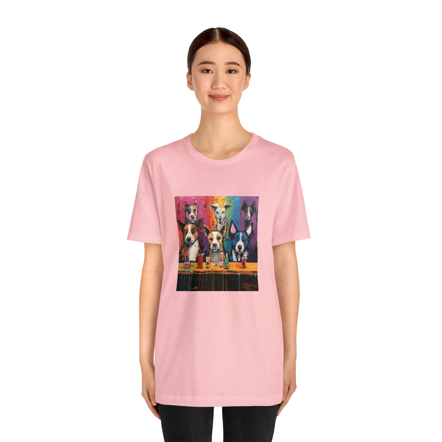 Dogs at the Bar Unisex Tee