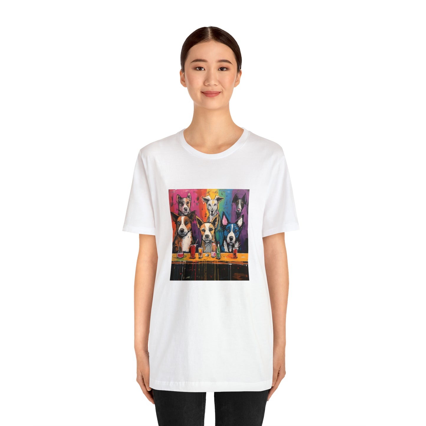 Dogs at the Bar Unisex Tee