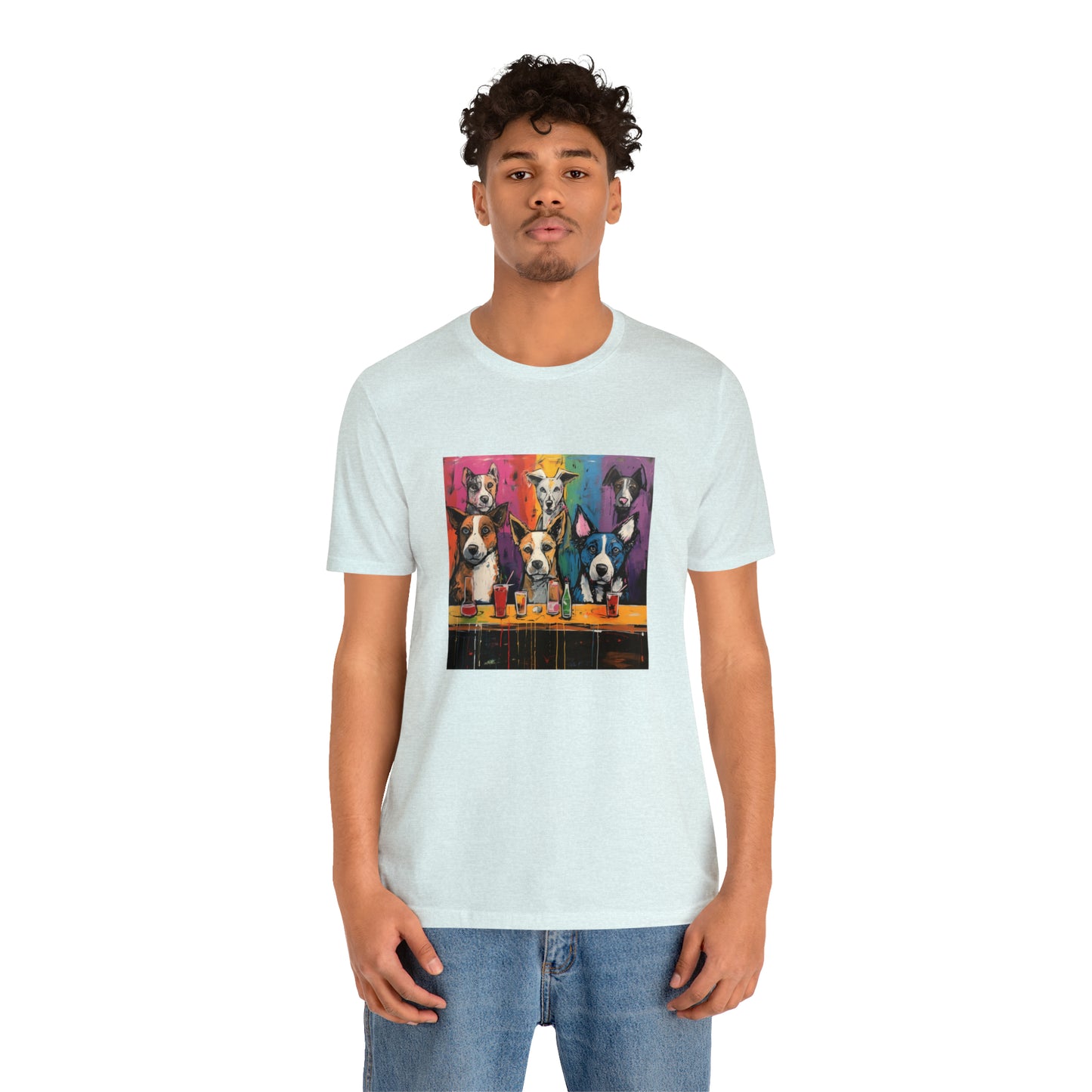 Dogs at the Bar Unisex Tee