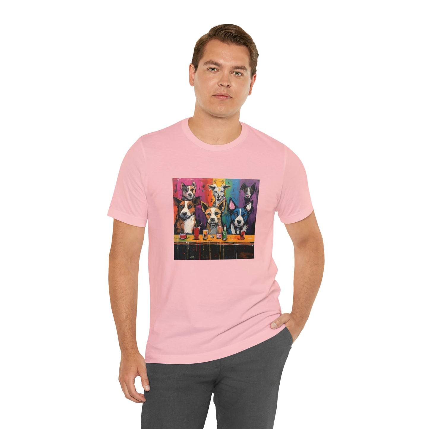 Dogs at the Bar Unisex Tee