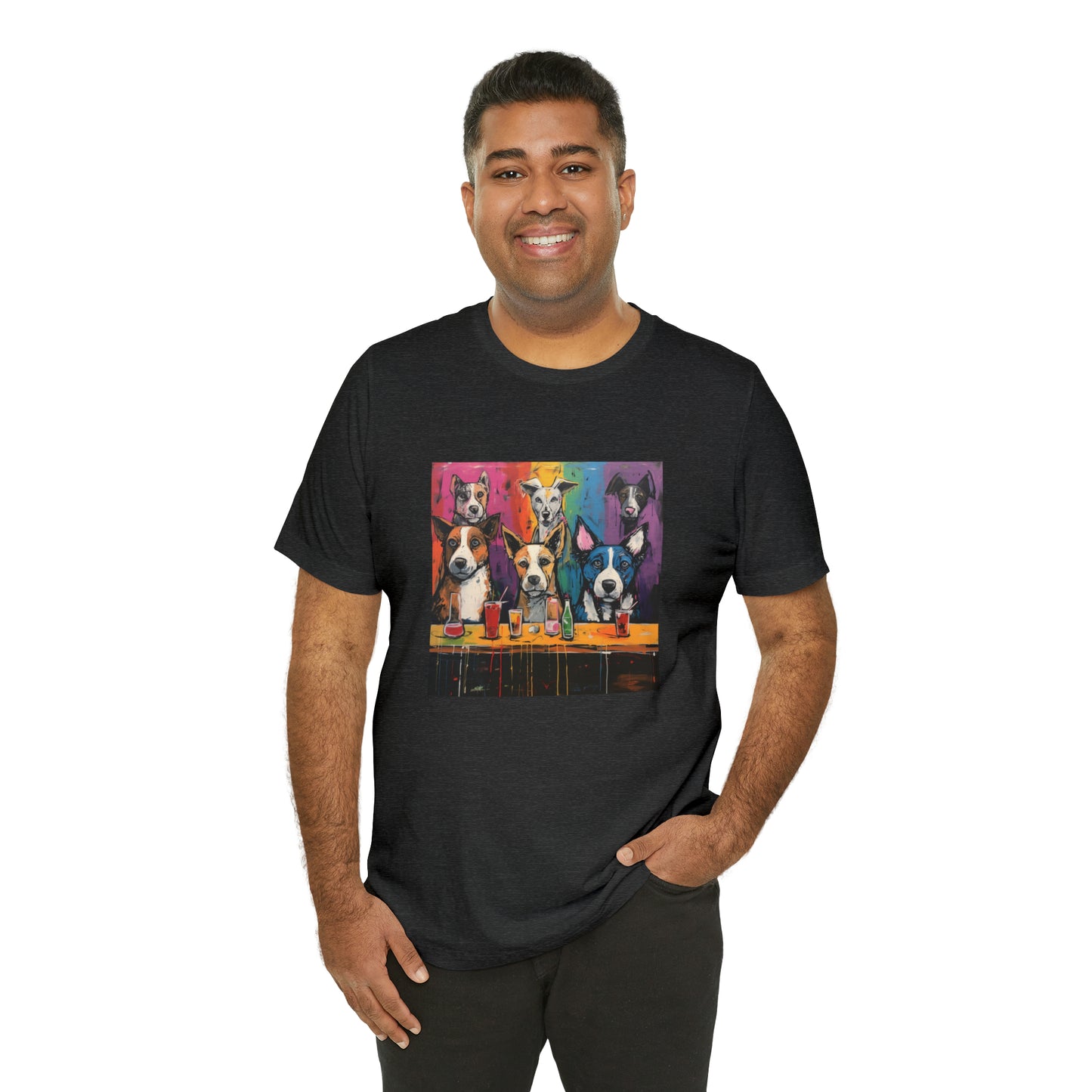 Dogs at the Bar Unisex Tee