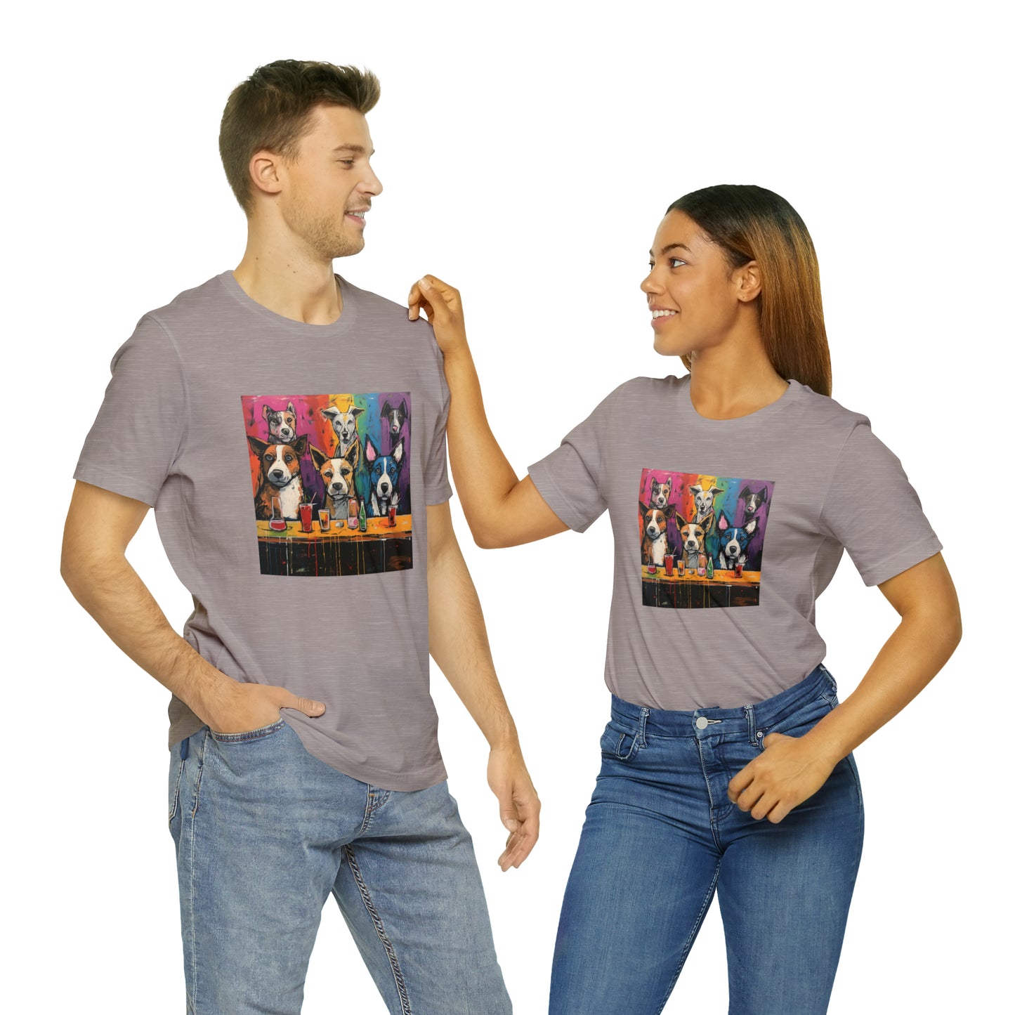Dogs at the Bar Unisex Tee