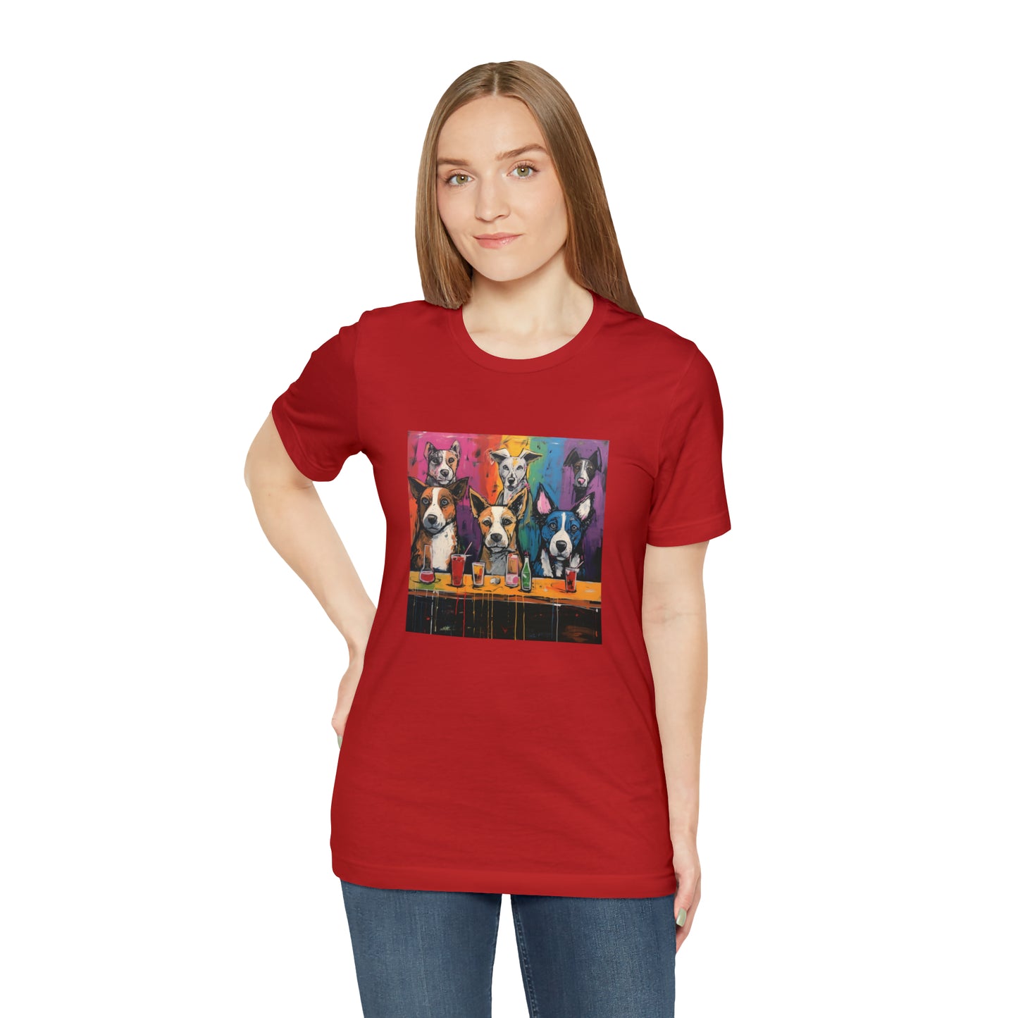 Dogs at the Bar Unisex Tee