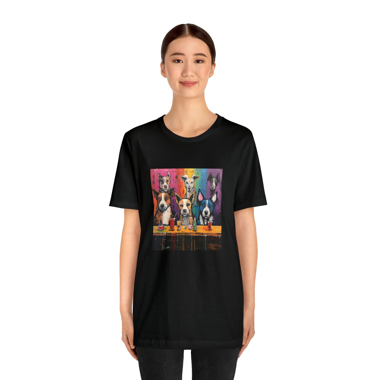 Dogs at the Bar Unisex Tee