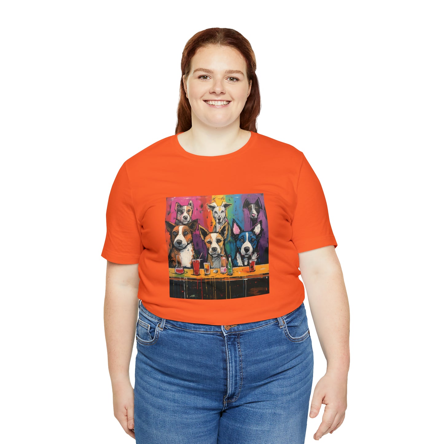 Dogs at the Bar Unisex Tee