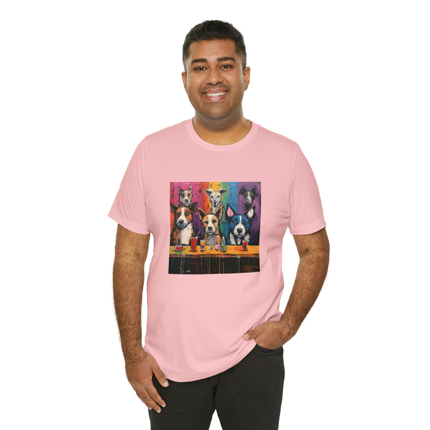 Dogs at the Bar Unisex Tee