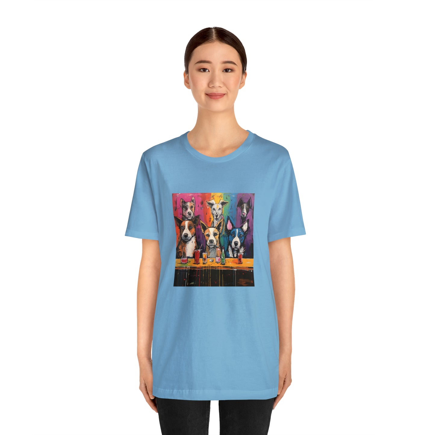 Dogs at the Bar Unisex Tee