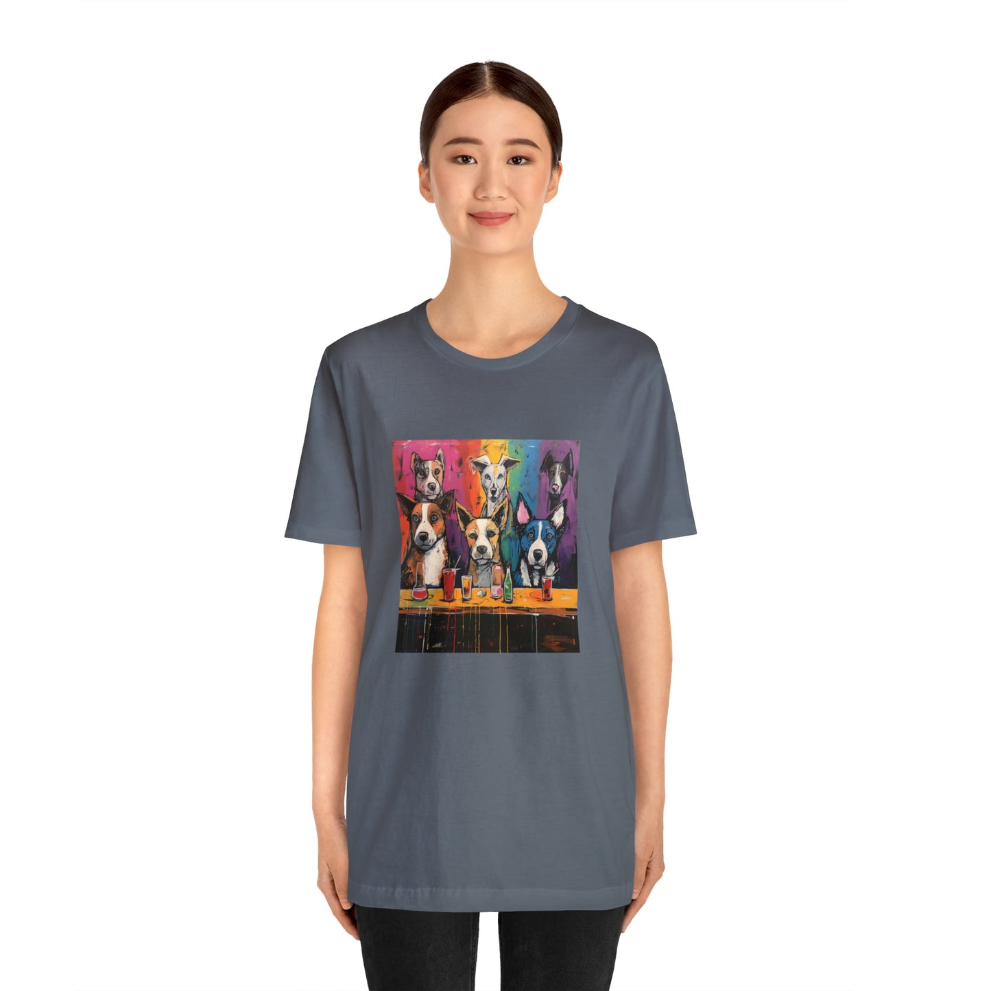 Dogs at the Bar Unisex Tee