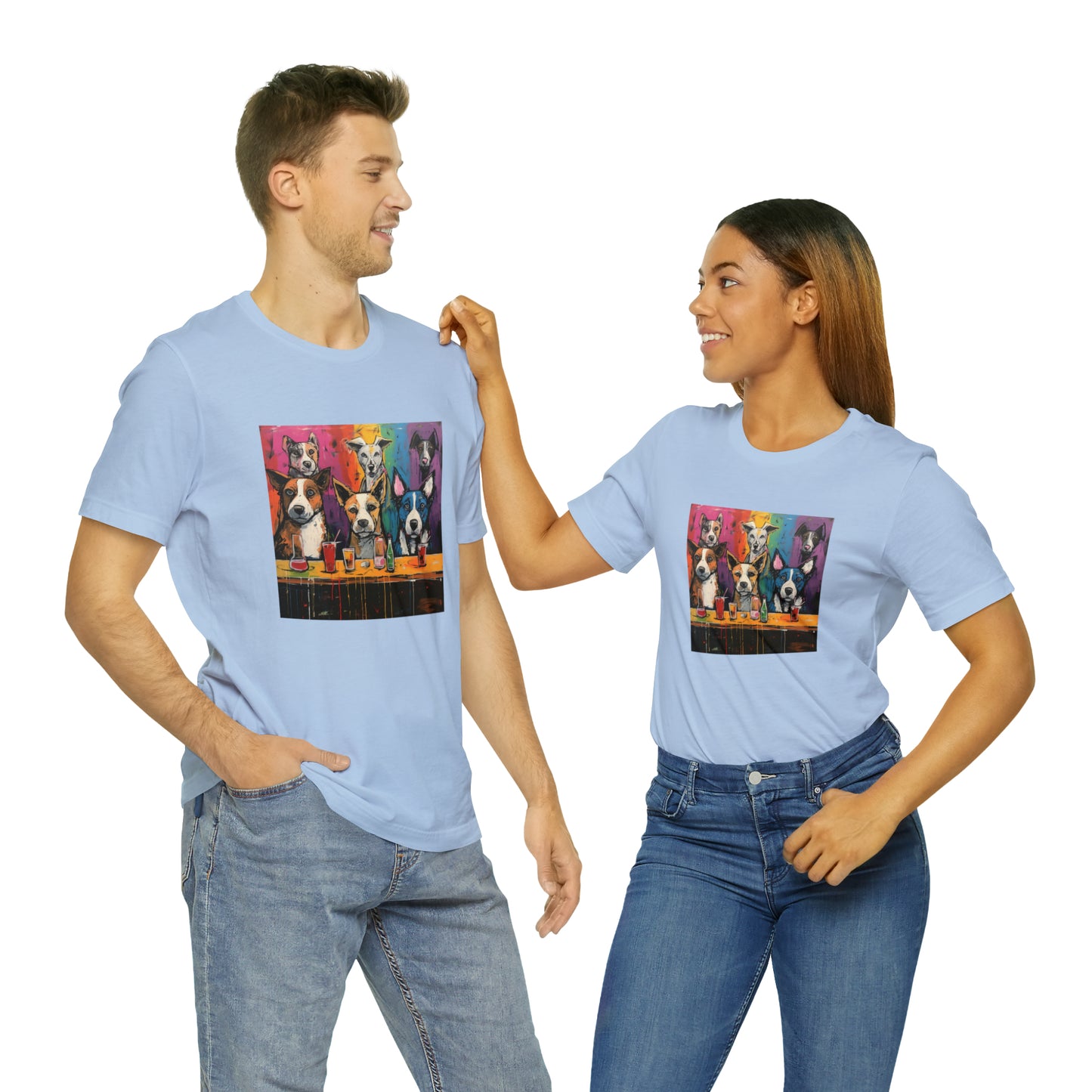 Dogs at the Bar Unisex Tee