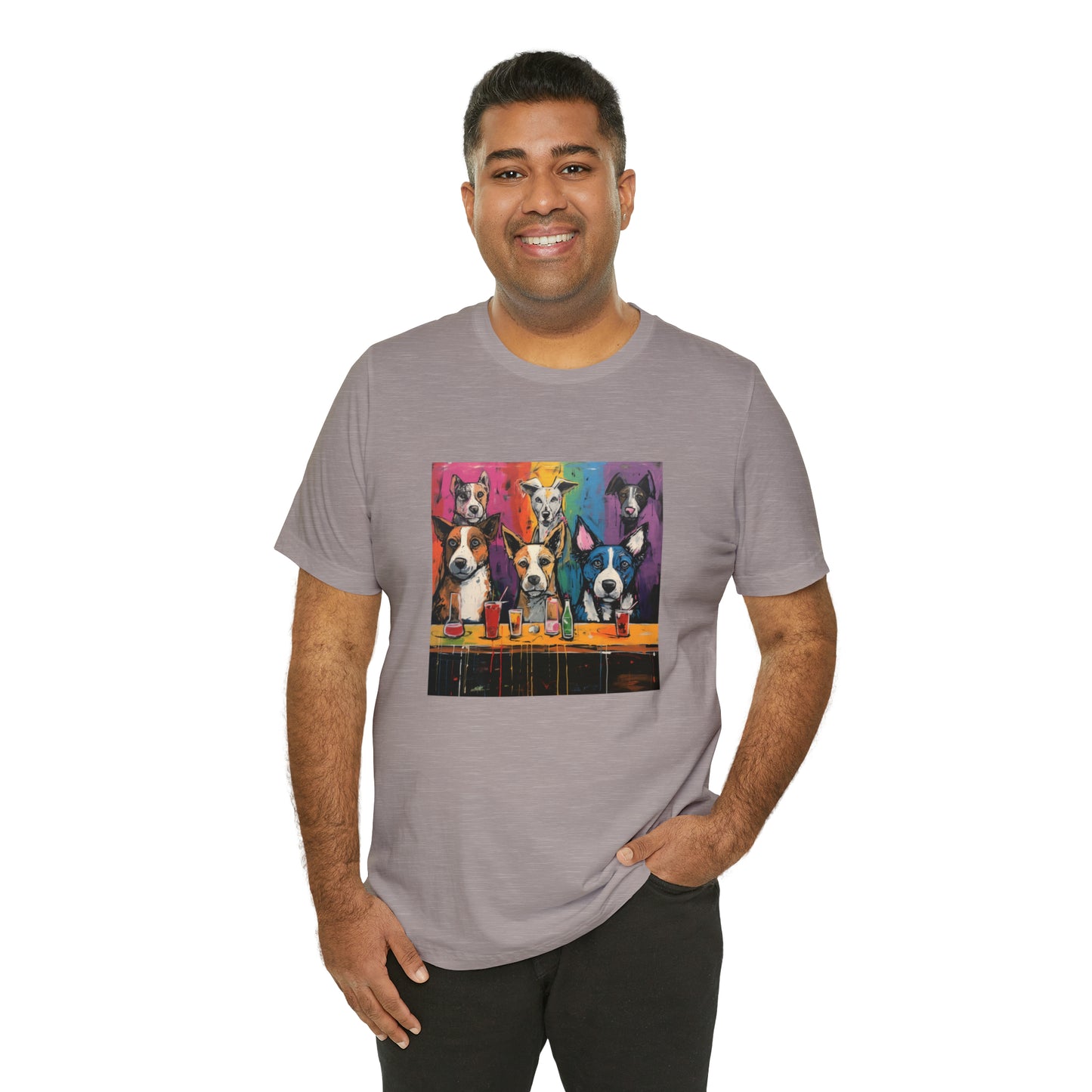 Dogs at the Bar Unisex Tee
