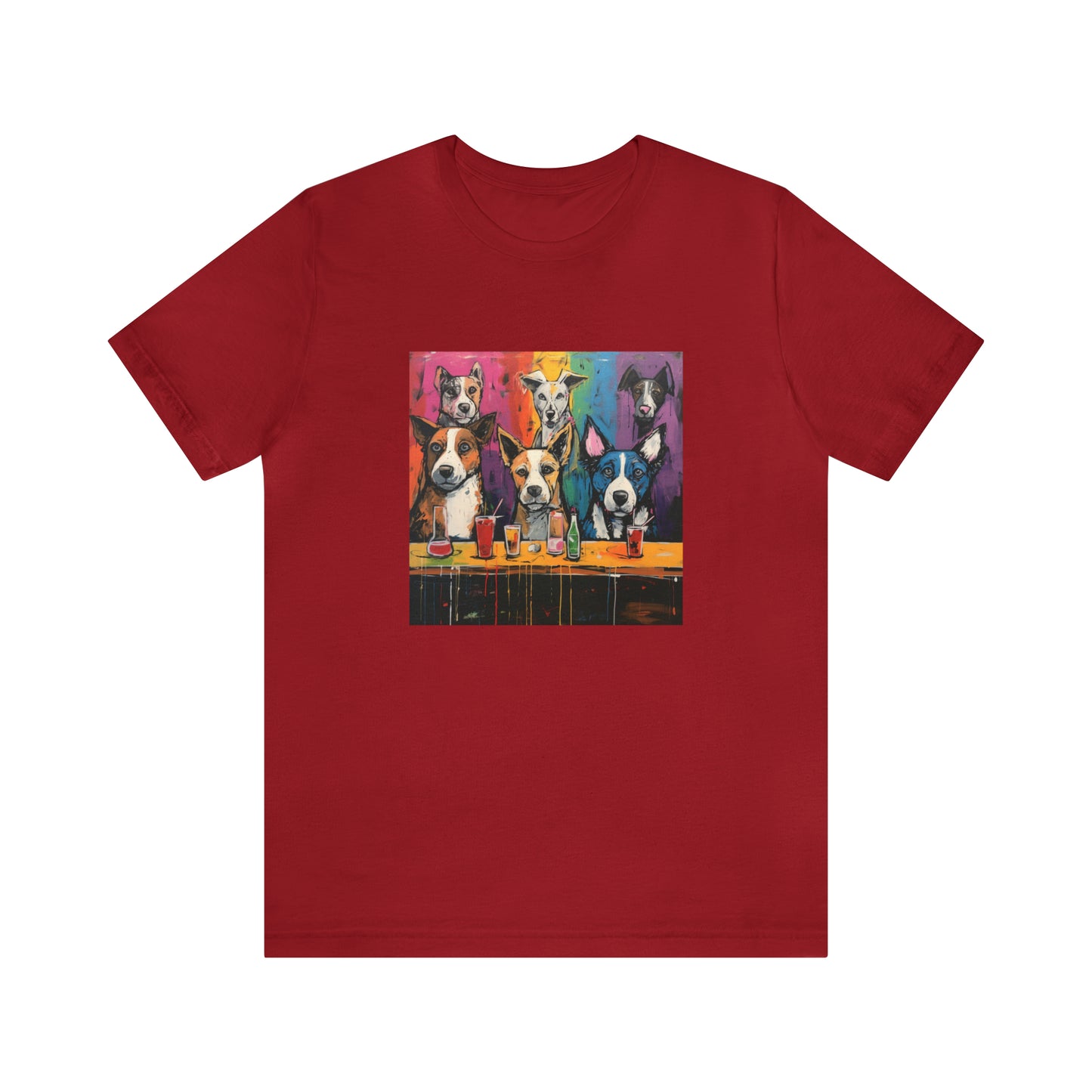 Dogs at the Bar Unisex Tee