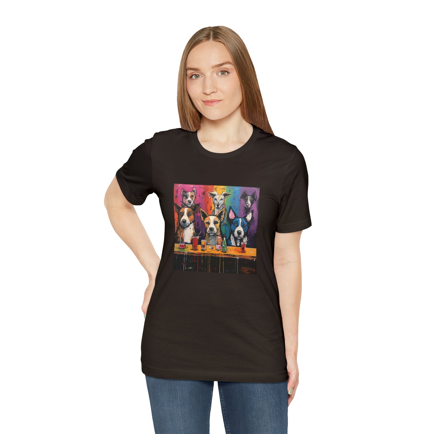 Dogs at the Bar Unisex Tee