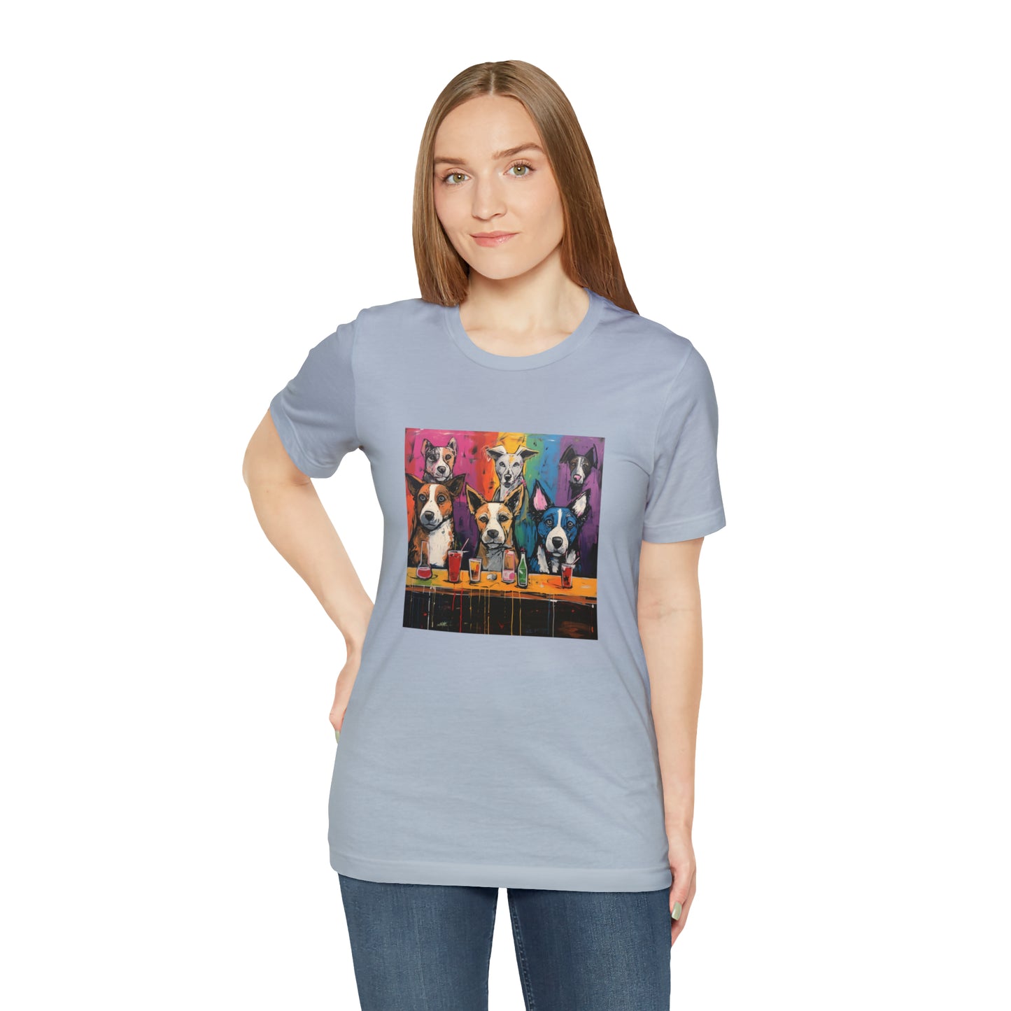 Dogs at the Bar Unisex Tee