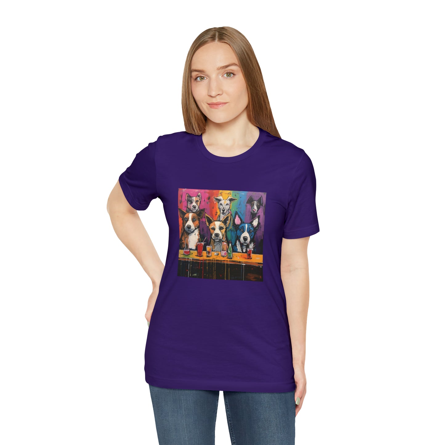 Dogs at the Bar Unisex Tee