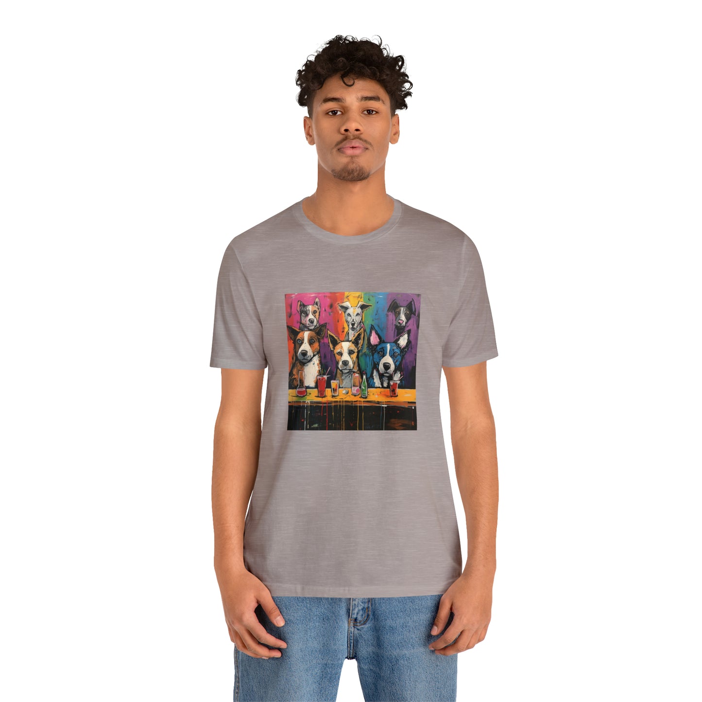 Dogs at the Bar Unisex Tee