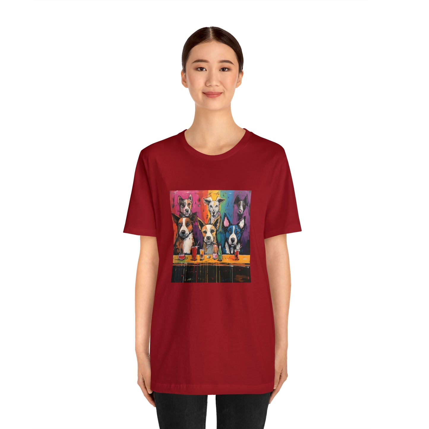 Dogs at the Bar Unisex Tee