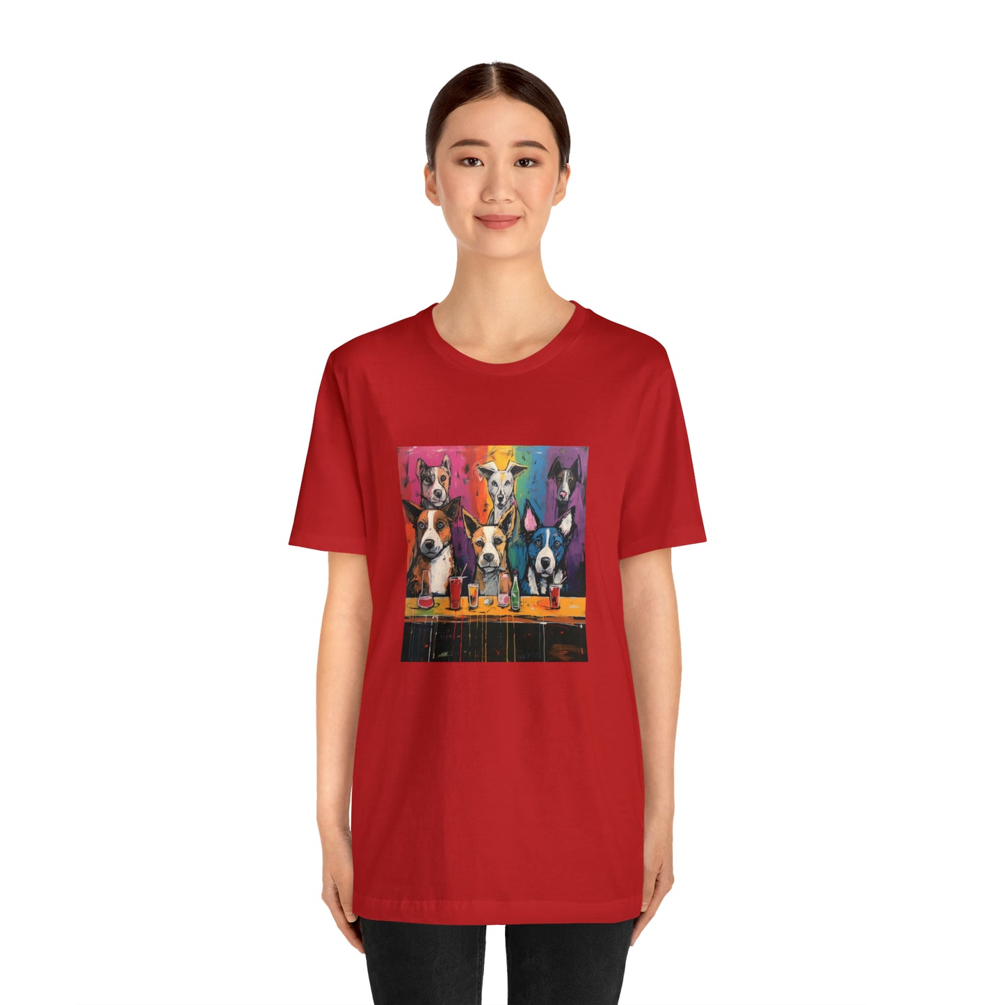 Dogs at the Bar Unisex Tee