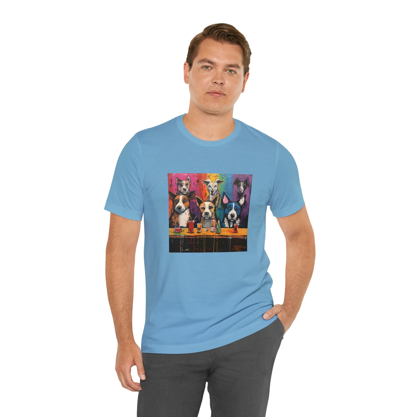 Dogs at the Bar Unisex Tee