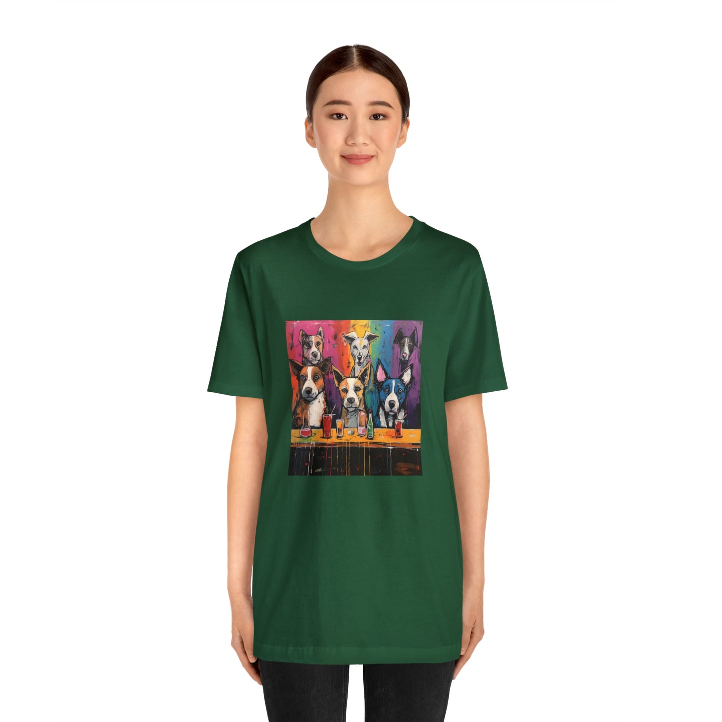 Dogs at the Bar Unisex Tee