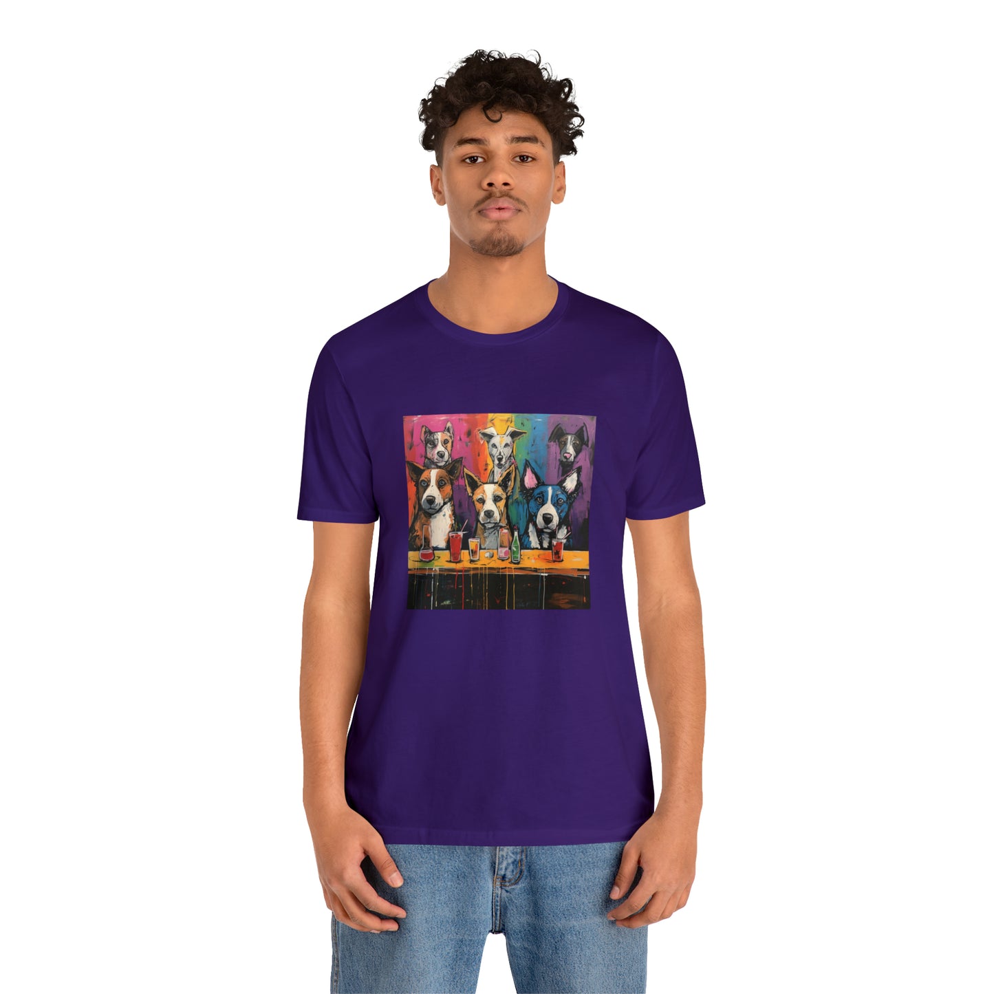 Dogs at the Bar Unisex Tee