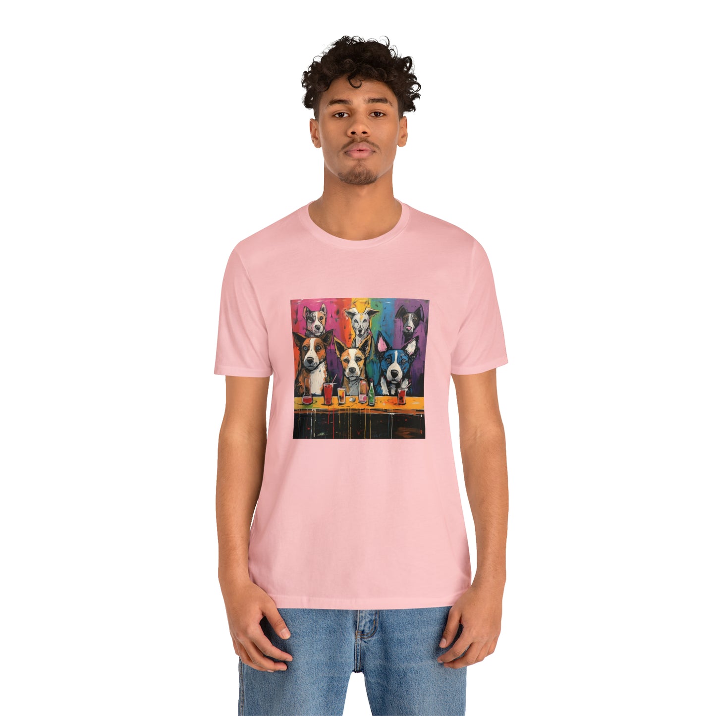 Dogs at the Bar Unisex Tee