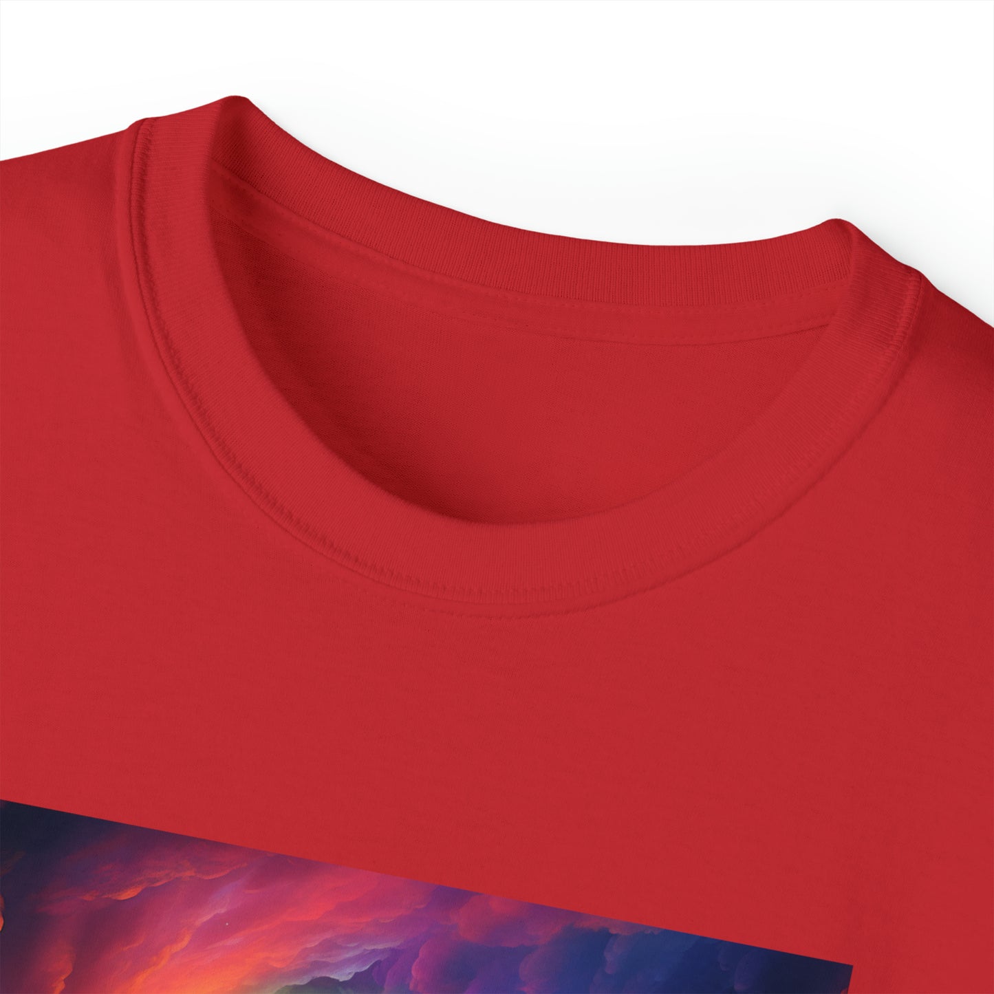 Rainbow Sunset Unisex Ultra Cotton Tee