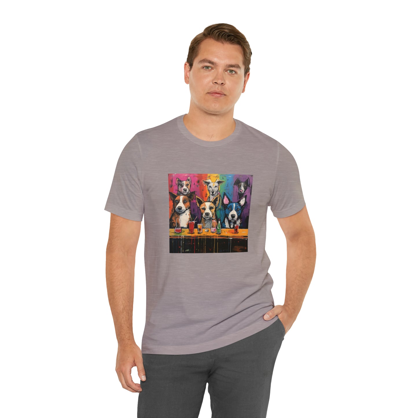 Dogs at the Bar Unisex Tee