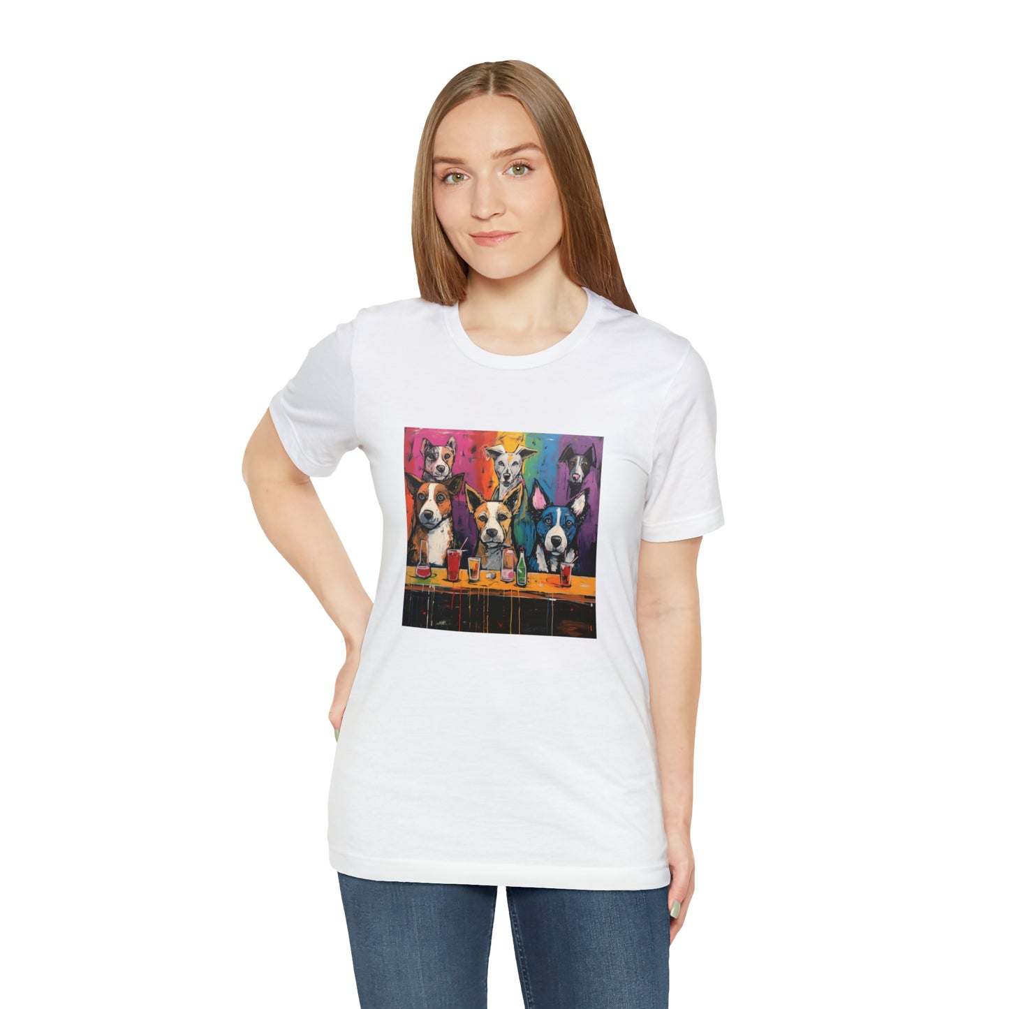 Dogs at the Bar Unisex Tee