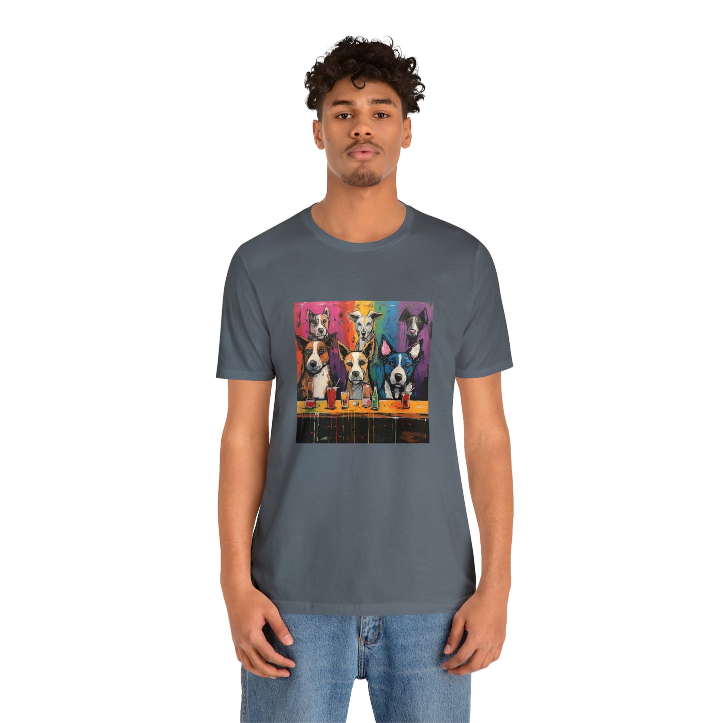 Dogs at the Bar Unisex Tee