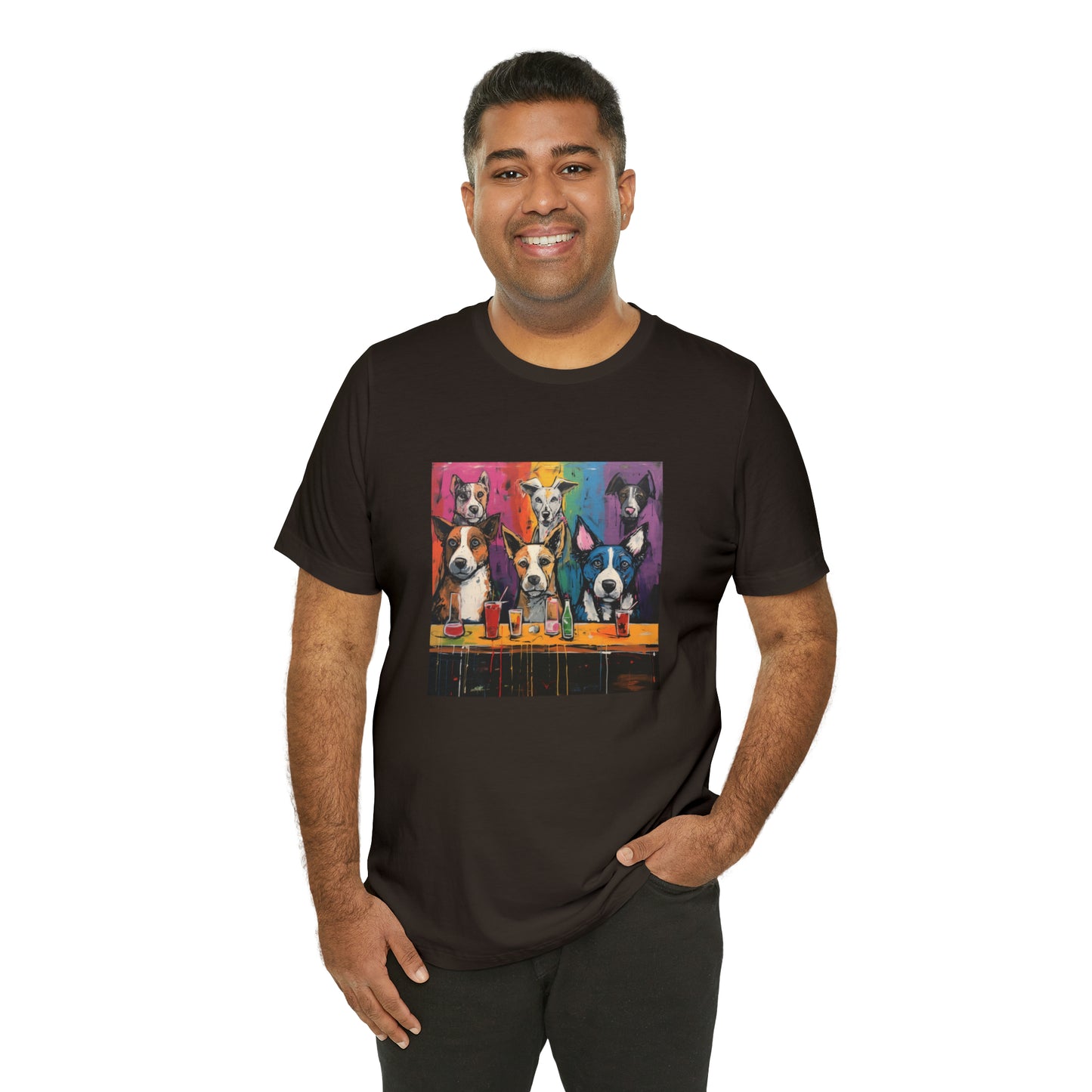 Dogs at the Bar Unisex Tee