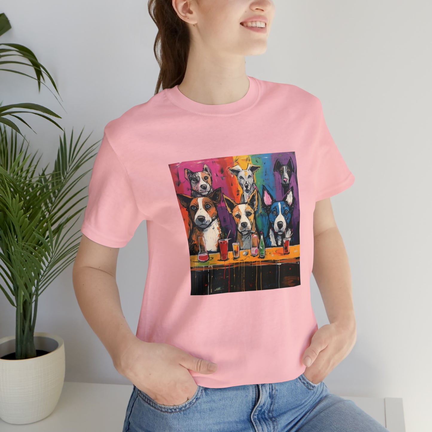 Dogs at the Bar Unisex Tee