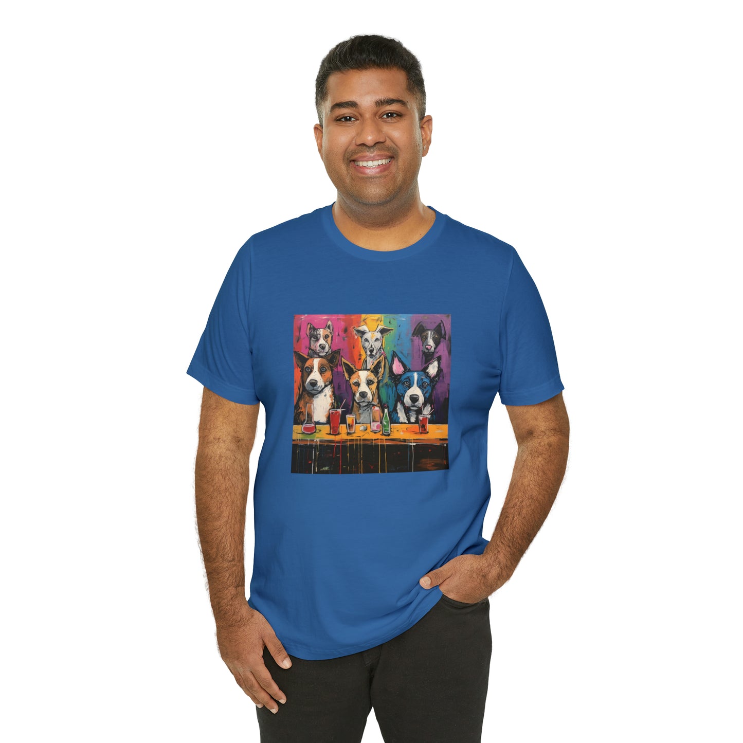 Dogs at the Bar Unisex Tee