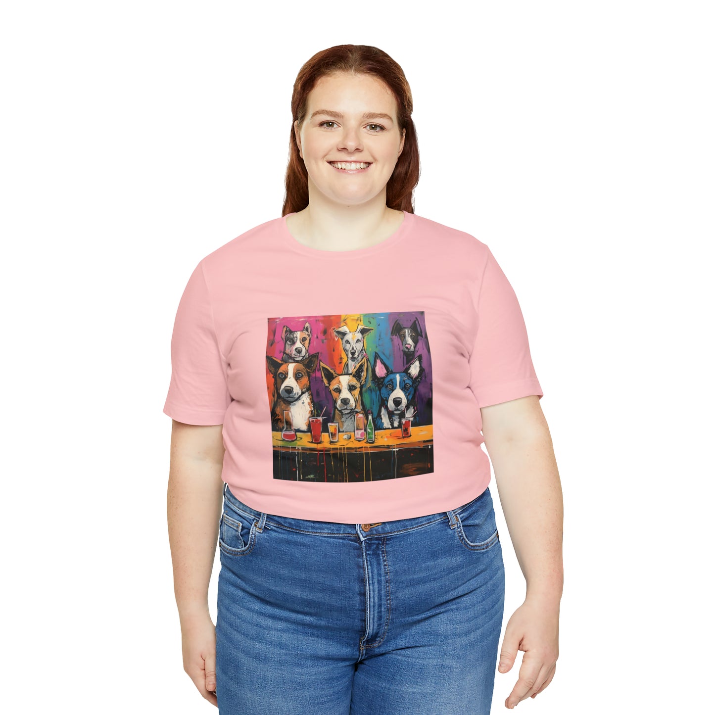 Dogs at the Bar Unisex Tee