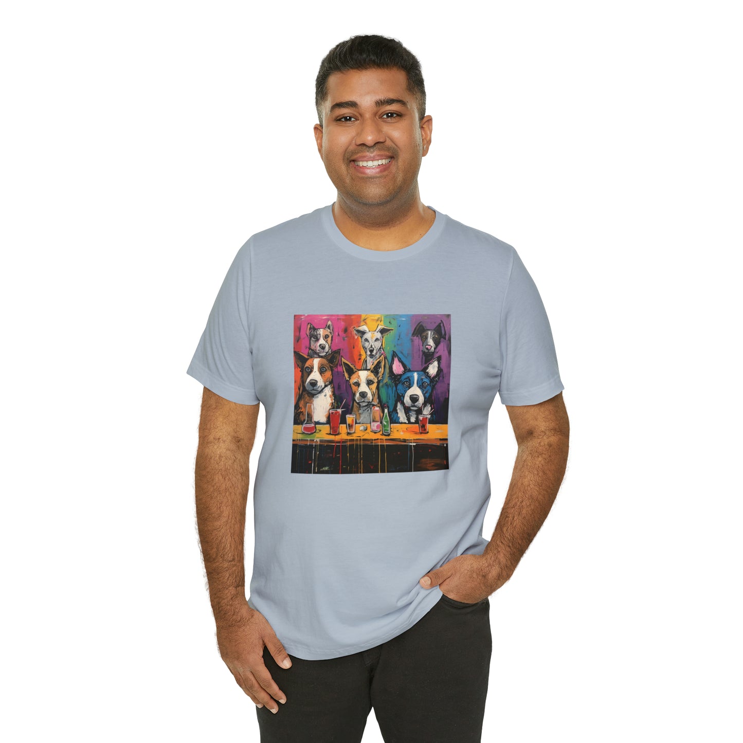 Dogs at the Bar Unisex Tee