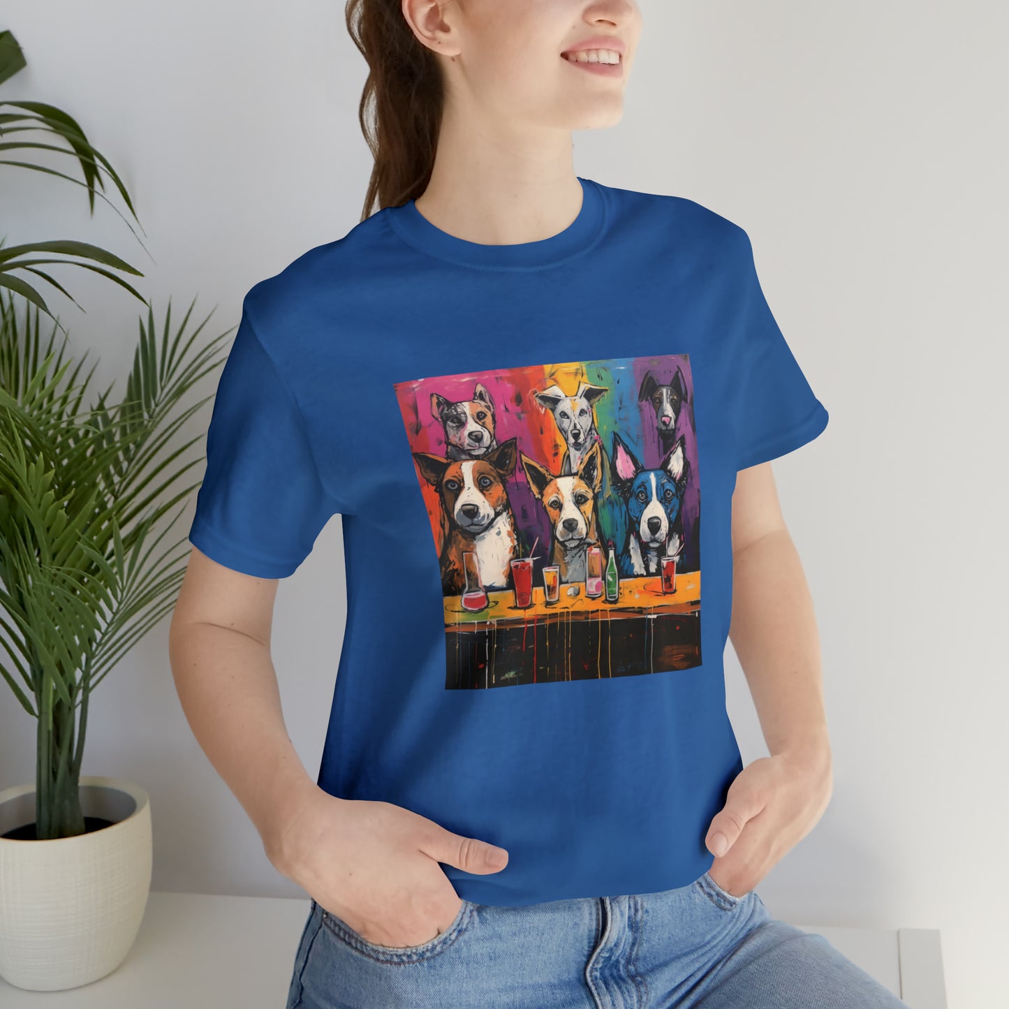 Dogs at the Bar Unisex Tee