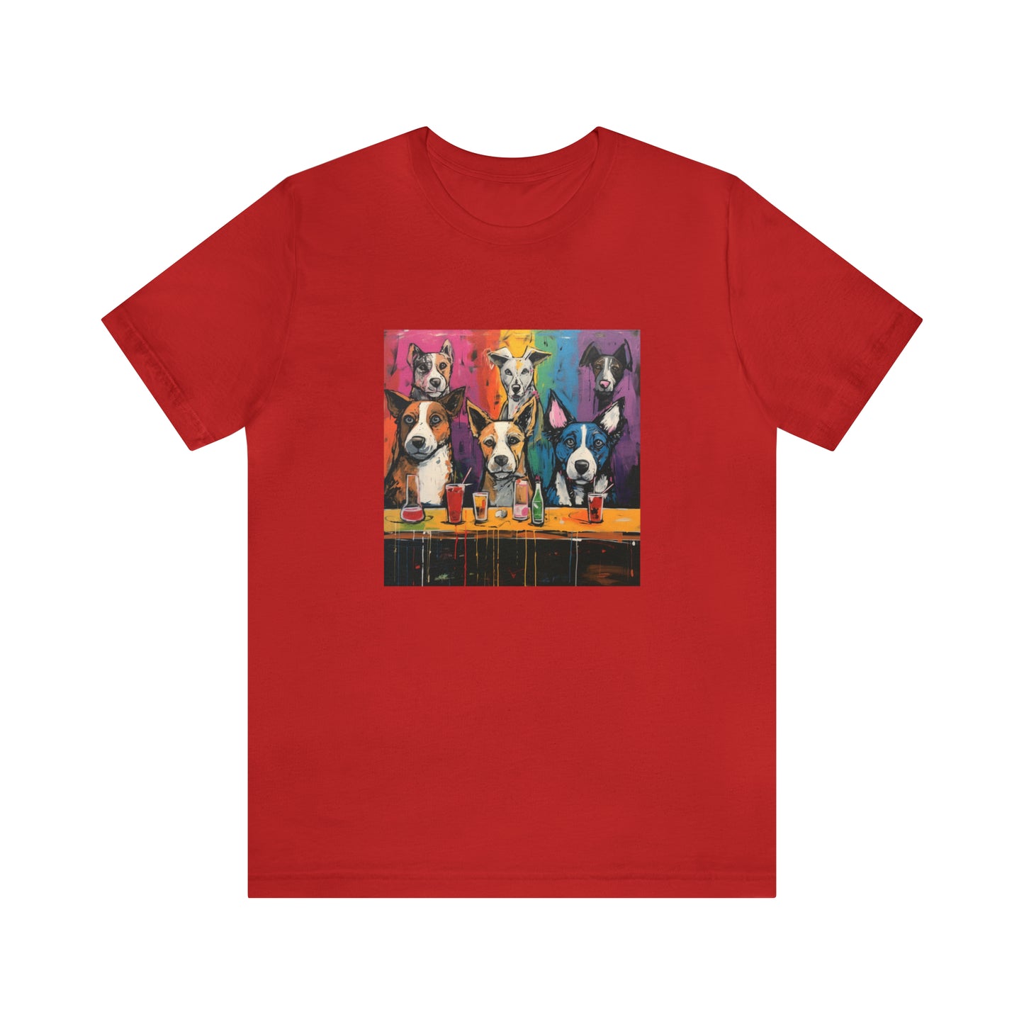 Dogs at the Bar Unisex Tee