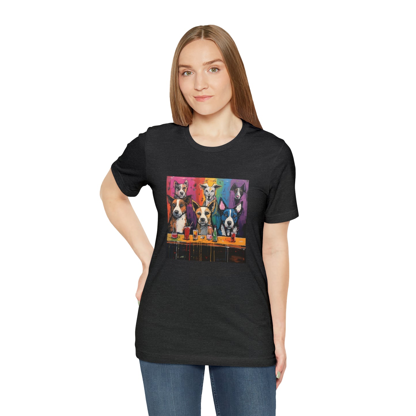 Dogs at the Bar Unisex Tee