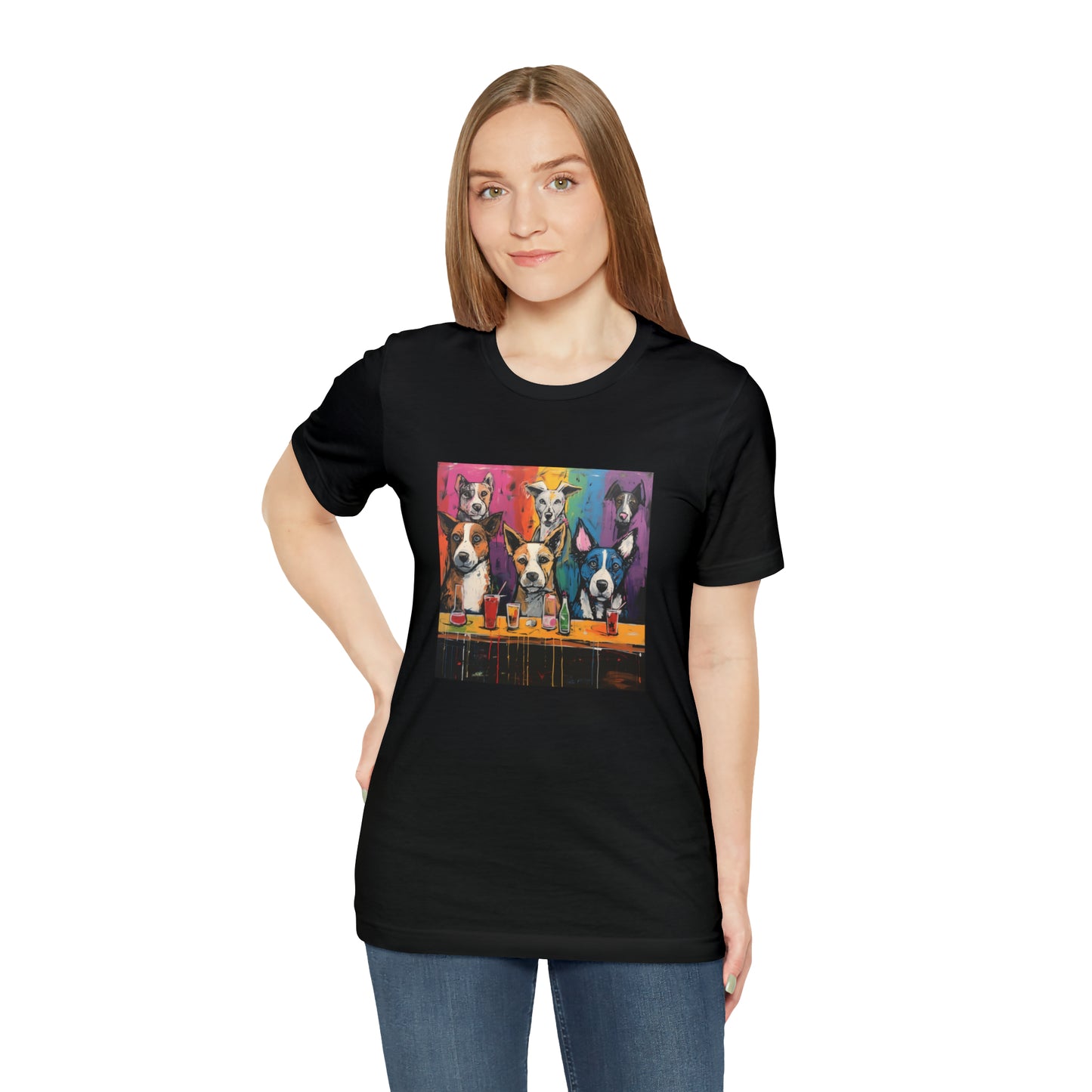 Dogs at the Bar Unisex Tee
