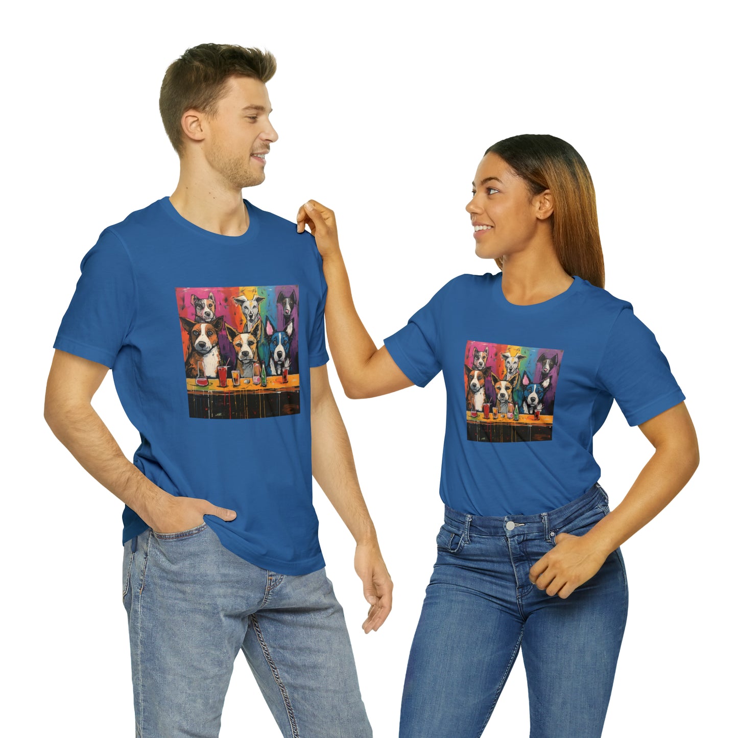 Dogs at the Bar Unisex Tee