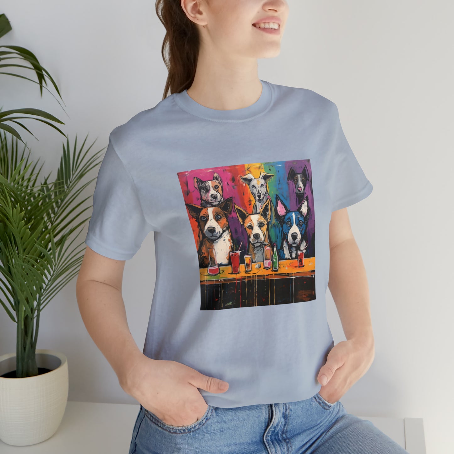 Dogs at the Bar Unisex Tee