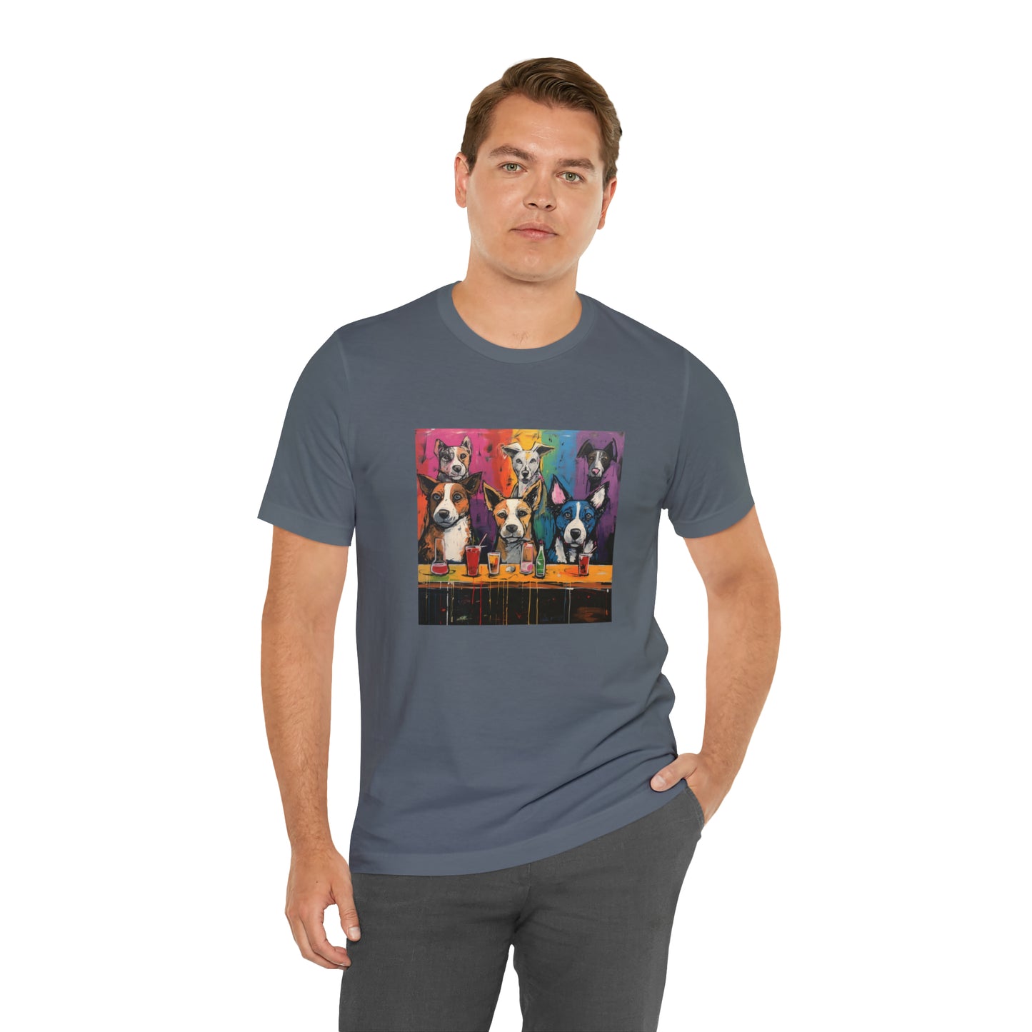 Dogs at the Bar Unisex Tee