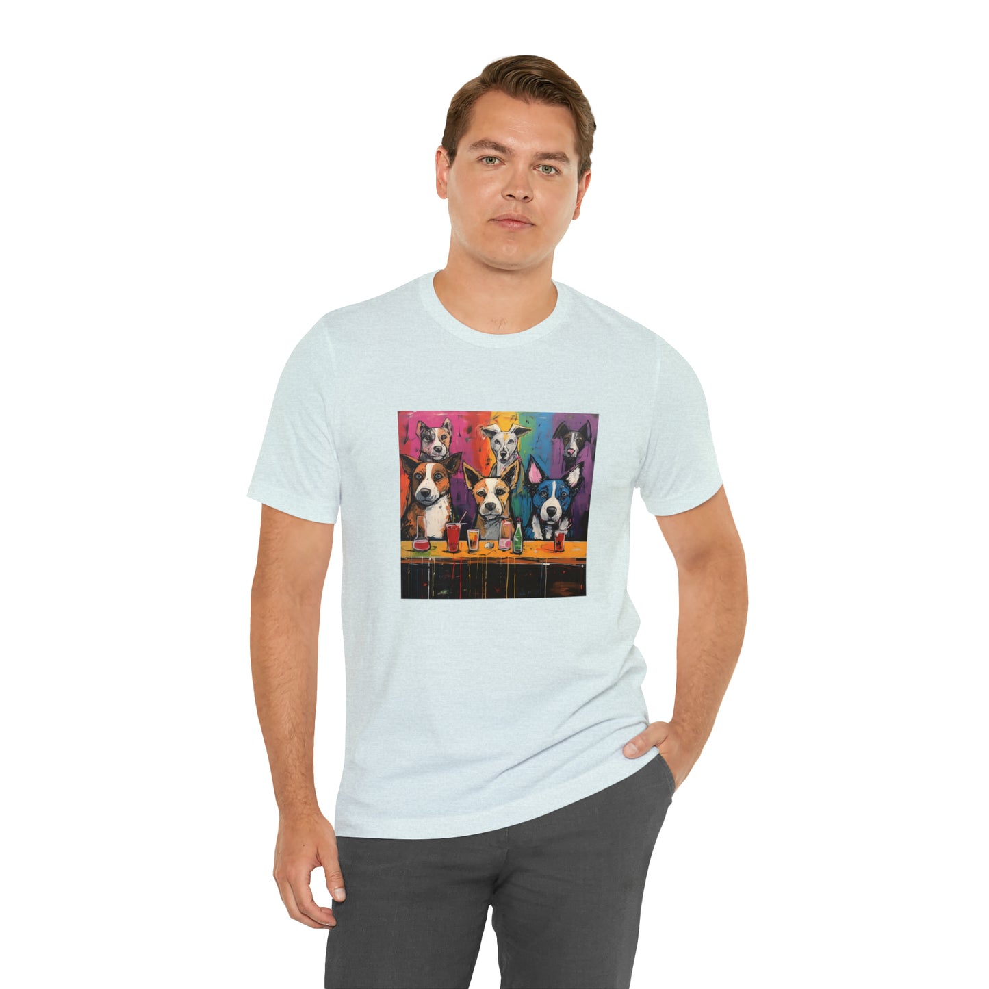 Dogs at the Bar Unisex Tee