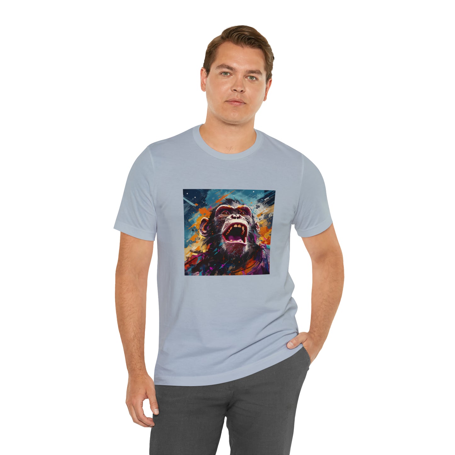 Monkey Abstract Unisex Jersey Tee