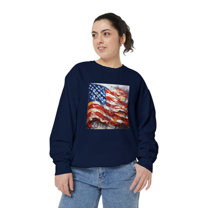 USA Flag Unisex Sweatshirt