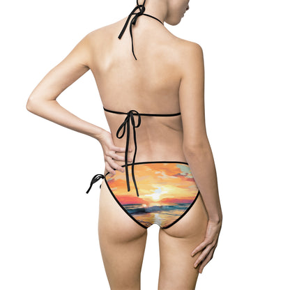 Beach Sunset Women's Bikini Swimsuit