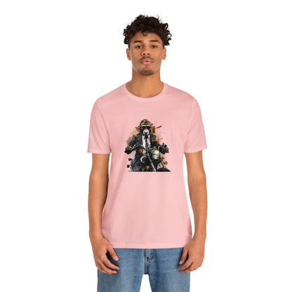 Monkey in Suit: The Gun-Toting Biker Tee