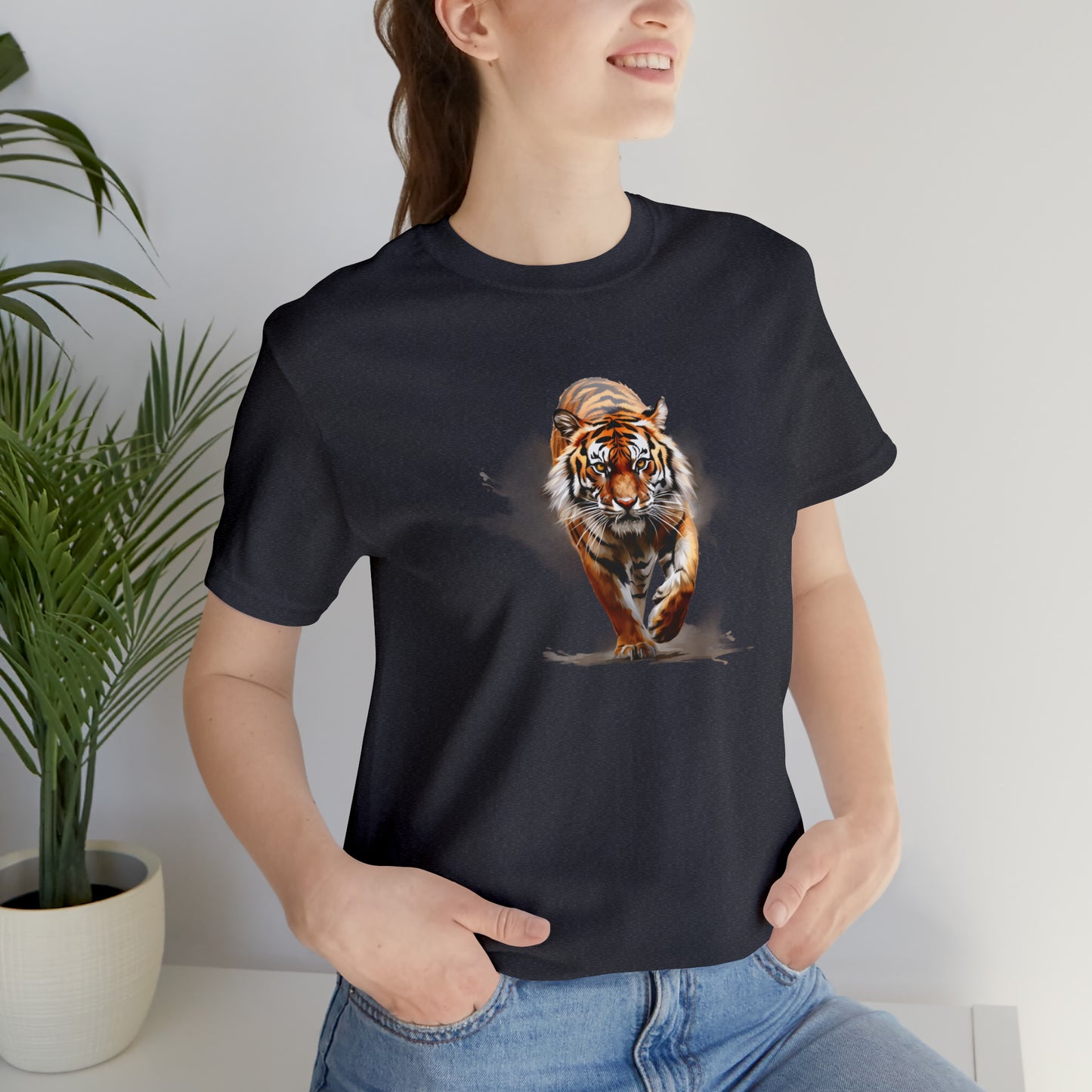 Tiger Unisex Jersey Short Sleeve Tee