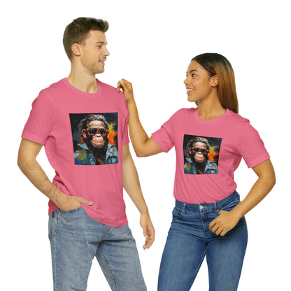 Terminator Monkey Unisex Short Sleeve Tee