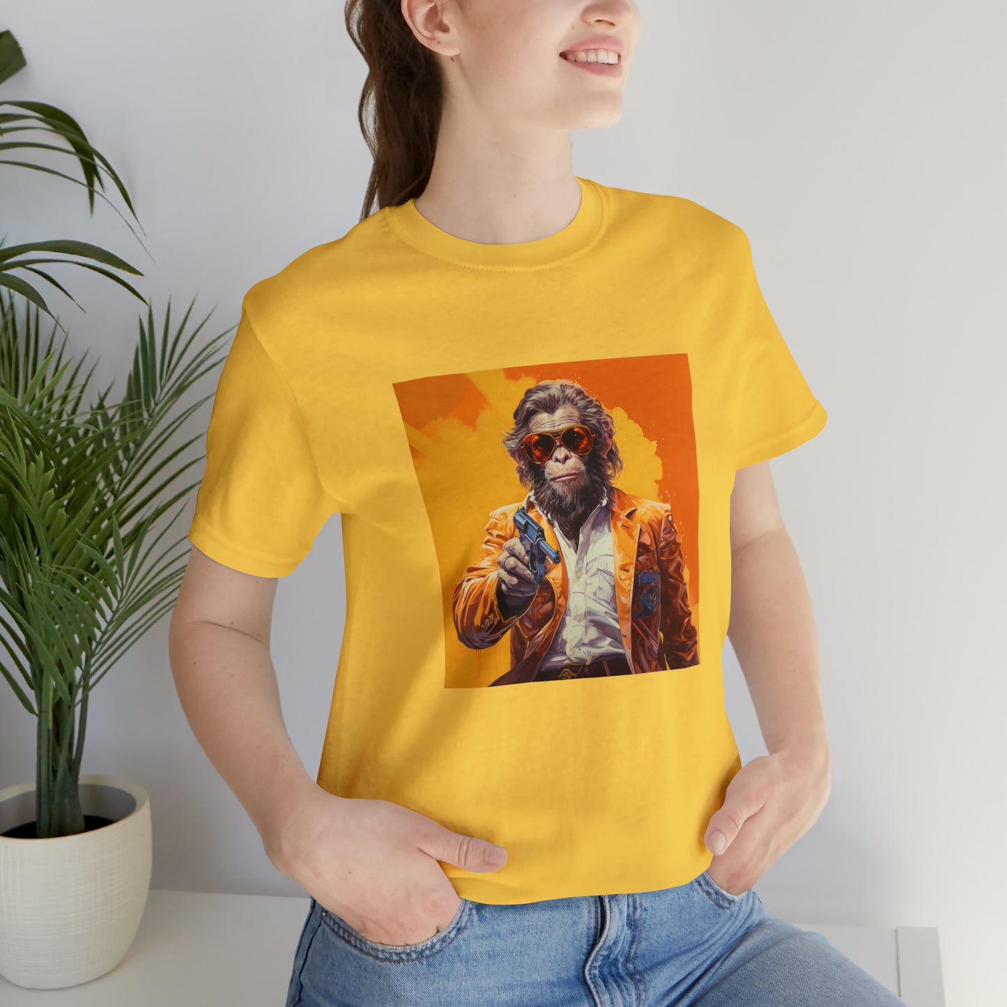 The Dude's Monkey Business Tee - Unisex Jersey Short Sleeve