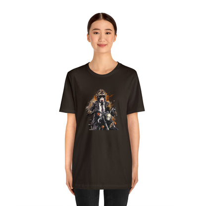 Monkey in Suit: The Gun-Toting Biker Tee